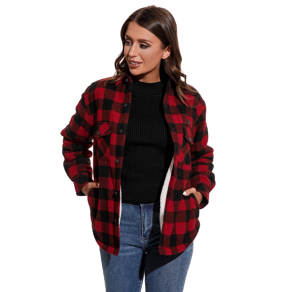 Heated fleece jacket women's outlet
